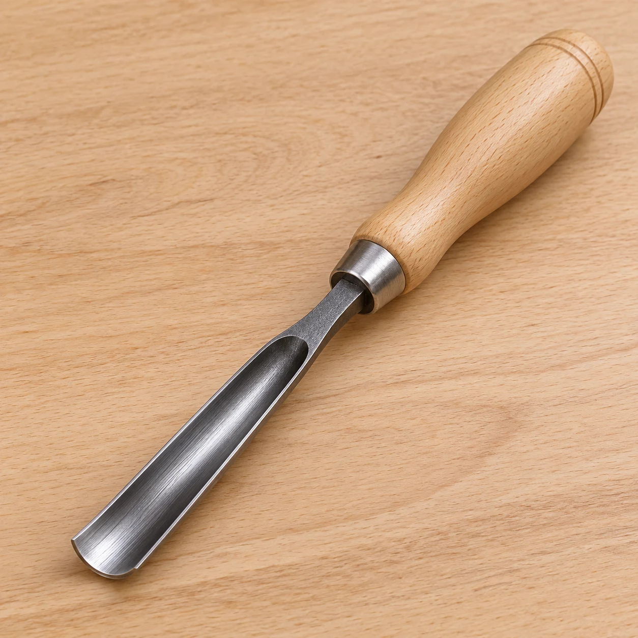 Shallow carving gouge